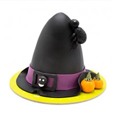 کیک هالووین کلاه جادوگر