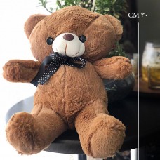 عروسک خرس قهوه ای-30 سانتی