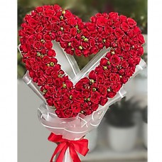Red Heart Bouquet - Tehran and Karaj